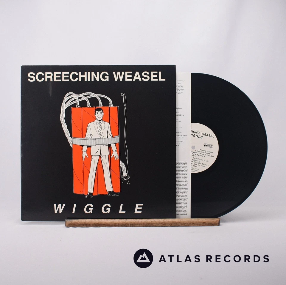 Screeching Weasel Wiggle -A -B First Press Insert LP Album Vinyl Record - EX/EX - Image 2 of 4