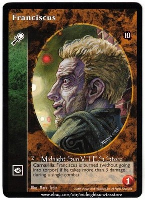 Franciscus Caitiff Tenth Anniversary V:TES VTES Vampire CCG