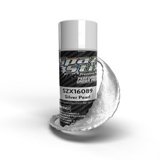 Spaz Stix SZX16089 Silver Pearl Aerosol Paint, 3.5oz Can RC Lexan Body
