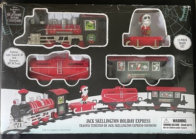 Disney Nightmare Before Christmas Jack Skellington Holiday Express 12-Piece Tra 