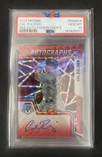 Cal Raleigh 2022 Mosaic#RAM-CR Rookie Auto Fusion Choice RC PSA 10 Mint Mariners