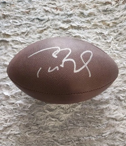 Tom Brady Autographed Signed Wilson Football W/LOA