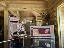 Antique Art Deco Kodak 1A Camera by Walter Dorwin Teague -- Original Bellows