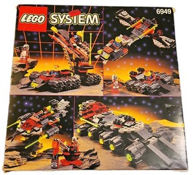 LEGO Space: Robo-Guardian 6949 Box & Instructions