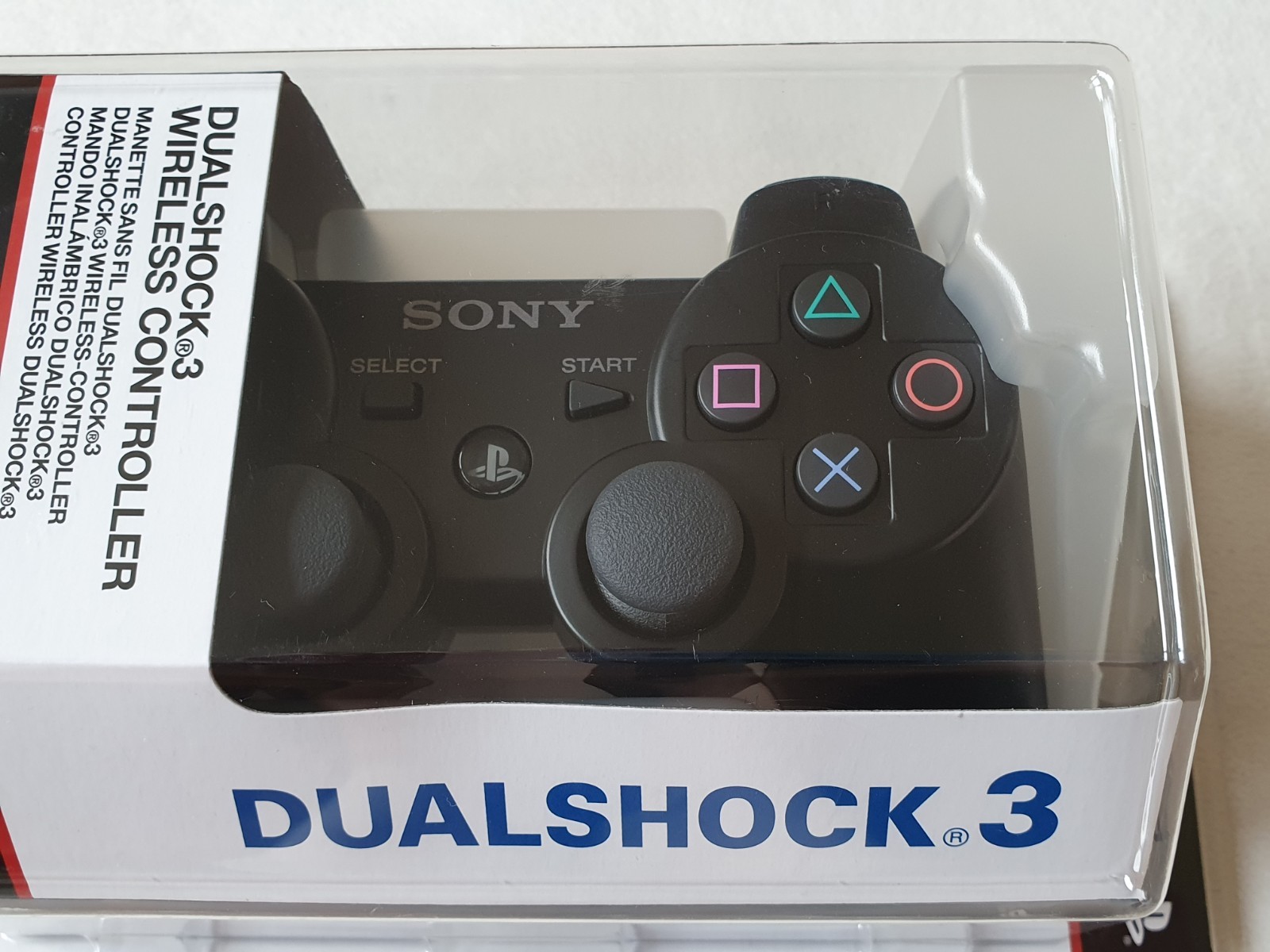 NEU OVP Original Sony PlayStation PS3 Dualshock 3 Controller Schwarz Black 2010
