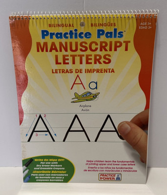 Practice Pals Manuscript Letters