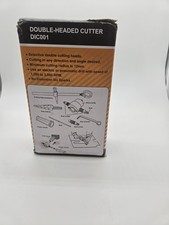 Dicfeos Double Headed Cutter Sheet Metal Nibbler Drill Attachment Metal DIC001