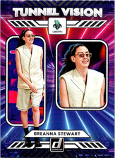 Breanna Stewart Tunnel Vision ( 2025 Panini Donruss WNBA #6 New York Liberty )