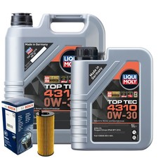 Motoröl 0W30 LIQUI MOLY Top Tec 4310 6L+BOSCH Ölfilter