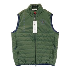 SIZE: L AND PER SE Ampassy AMF1014G2 2024 batting Vest Green Used STST-0