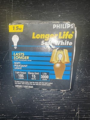 Philips Long Duration 15W Light Bulb