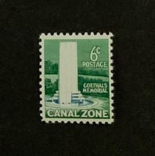 Stamps Canal Zone Scott #158 never hinged