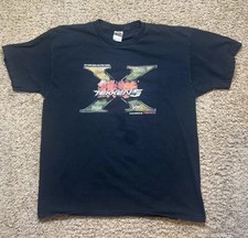 Vintage Tekken 5 T-Shirt Size XL PlayStation 2 Promo Tournament Namco 10 Year