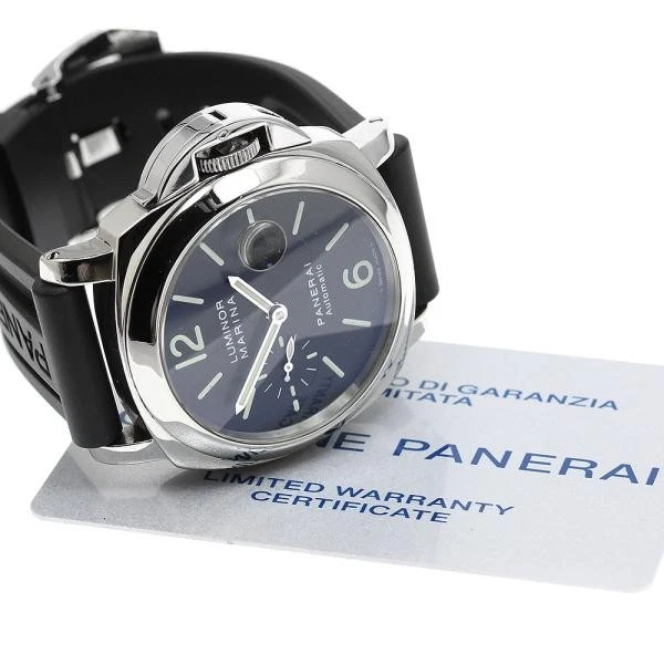 Panerai — Officine Panerai Luminor Marina PAM00104 44mm Black Dial Automatic Watch #C4201