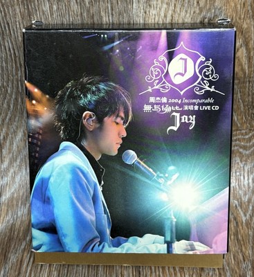 美品 周杰倫 2004 Incomparable Live 台湾盤 美品 周杰倫 2004