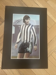 Newcastle Malcolm Mcdonald Super mac Signed Print