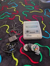 Nintendo SNES Console Super Nintendo - Fully Tested Working 