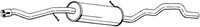 MittelschalldäMpfer Bosal 288-305 FüR Wgr Seat Alhambra Vw 7M8 7M6 Ford Galaxy 1