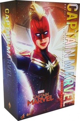 Hot Toys Captain Marvel Statue Deluxe Version MMS522 1/6 Statue New