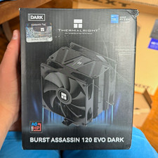Thermalright Burst Assassin 120 EVO Dark CPU Cooler 120mm AM4 1700RPM 66CFM