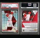 2020 Panini Chronicles Shohei Ohtani Mosaic Mosaic Angels PSA 7 #83 Angels Card