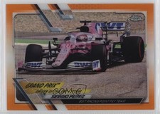 2021 Topps Chrome Formula 1 Orange Refractor 14/25 Sergio Perez #169 13sa