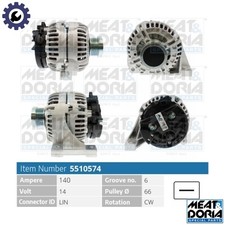 ALTERNATOR 5510574 FOR VOLVO S80/I XC90 S60 XC70/Cross/Country V70/II 2.0L 5cyl