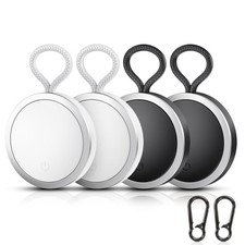 4-Pack Air Tracker Tags Compatible with Apple Find My iOS Only Bluetooth Tr...