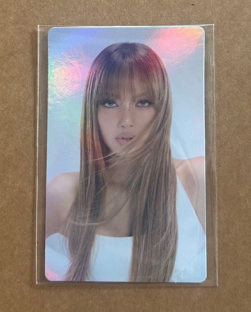 BLACKPINK ソウルコン　weverse トレカ　リサ BLACKPINK LISA DEADLINE Weverse Photocard PC Photo card BLACK PINK