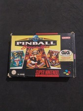 SUPER PINBALL BEHIND THE MASK SUPER NINTENDO SNES PAL NOE USATO NO MANUALE
