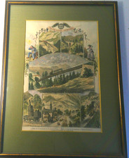 Bild The Rigi Railway Switzerland Schnurtobel ca. 34 x 45 cm gerahmt