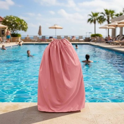Strand-Umkleidezelt weit geschnitten Umzieh-Poncho waschbar für Schwimmbad