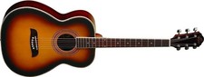 Oscar Schmidt 6 String OF2 Folk Acoustic Guit...