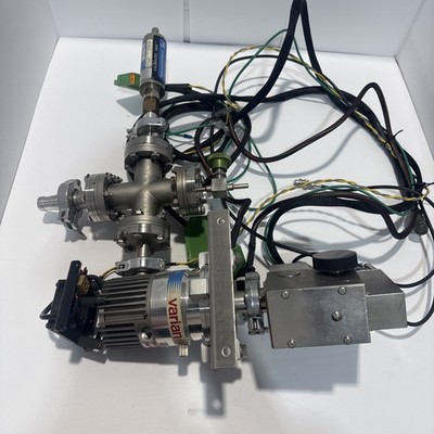 Varian Leak Detector Assembly with 969-9357 Turbo-V 70D and More