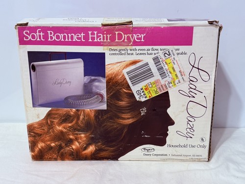 Lady Dazey Soft Bonnet Hair Dryer No Bonnet Works with original box