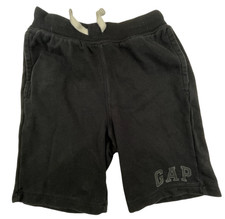 GAP Kids Black Sweat Shorts with Drawstring Size XL