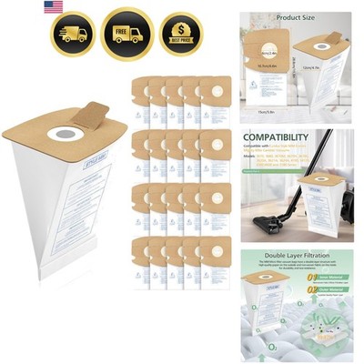 20 Pack Style MM Vacuum Bags Compatible with Eureka Style MM Eureka Mighty Mi...