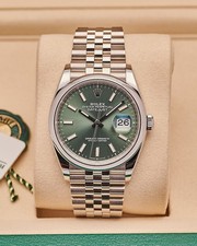 Rolex Datejust 126200 36mm Green Jubilee 2026