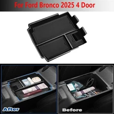 For Ford Bronco 2025 4 Door Car Center Armrest Storage Box Organizer Accessories