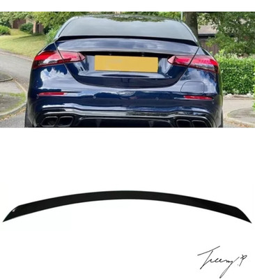 Mercedes E-Klasse W213 E63 Look AMG Heck Kofferraum Spoiler Kofferraum Lippe Facelift (2020+)