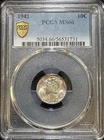 1942 Mercury Silver Dime - PCGS MS 66 -