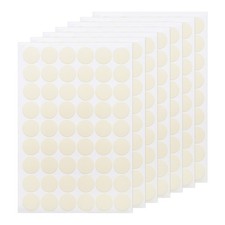 7 PCS Self-Adhesive Screw Hole Stickers 0.83" Pure White Screw Hole Cover