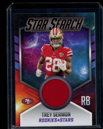 Trey Sermon 2021 Panini Esordienti e Stelle #SS-TS Ricerca Stelle - Foto 1 di 2