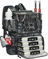 Angelrucksack Wasserdicht Mit Boxen Und Rutenhalter FüR Angeln Outdoor