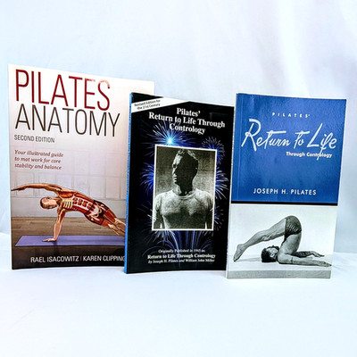 Pilates Book Bundle (3) Return to Life PMA & 21st Century Ed + Anatomy 2nd Ed