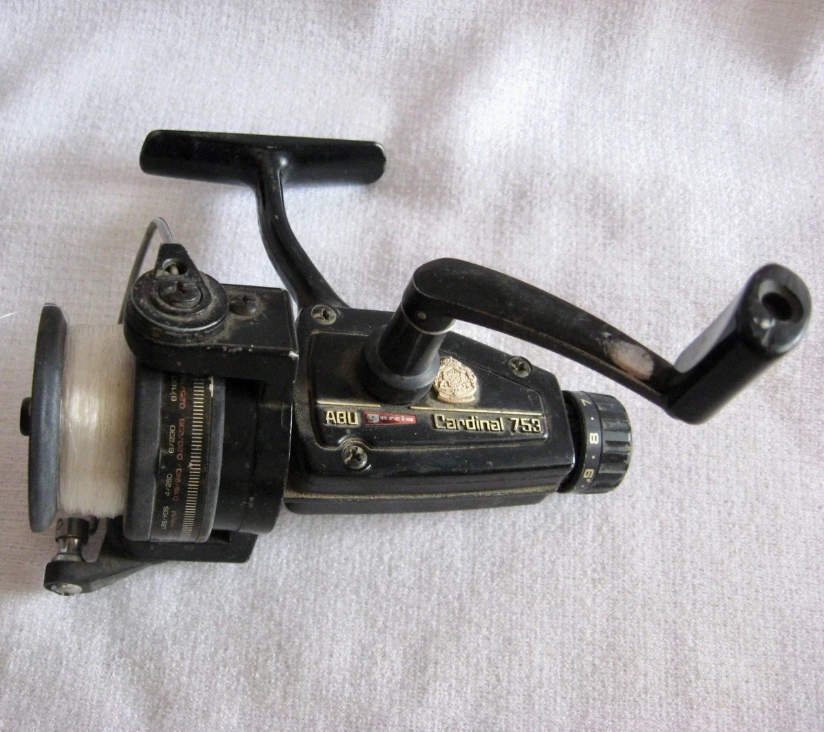 Abu Garcia Cardinal 753 Indiana Vintage Spinning Fishing Reels for