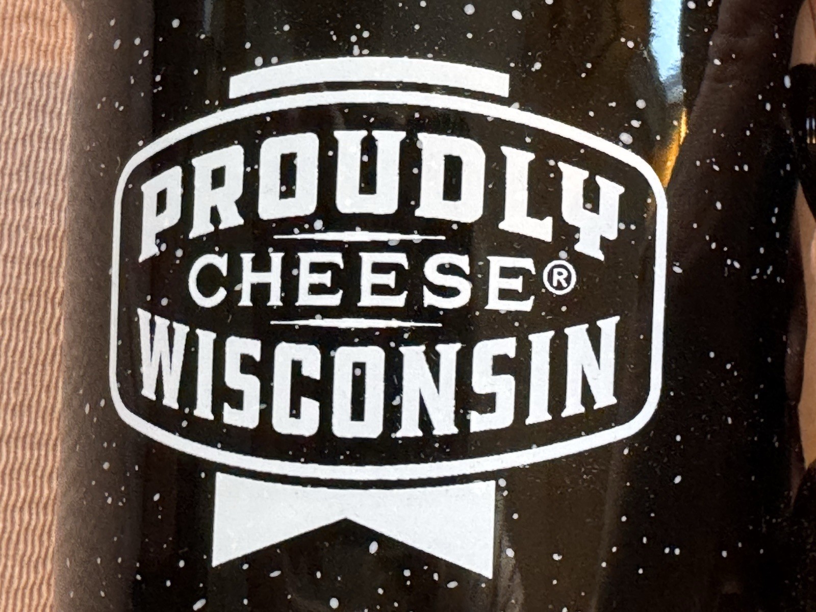 NEW Proudly Wisconsin Cheese Company Coffee Mug Heavy 17.5 oz, Cheesehead