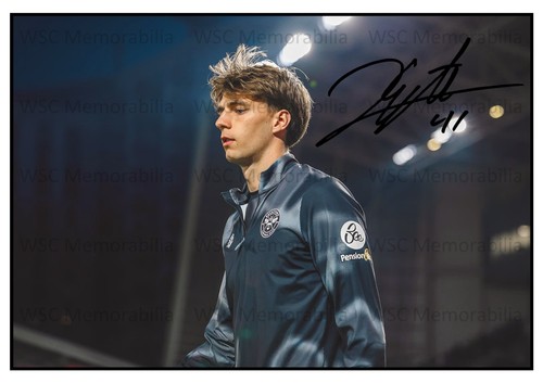 12345. Julian Eyestone Signed Pictures (A4 Prints) AFC Bournemouth USA