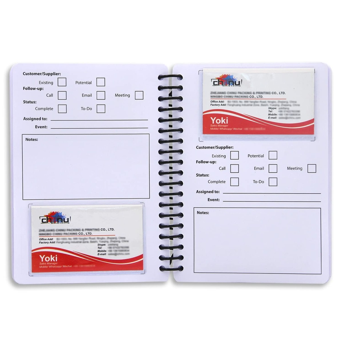 Business Card Organizer Business Card Holder Book, Portable Credit Card  Organ... | eBay
