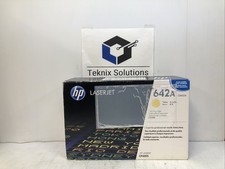 New HP 642A CB402A Yellow Toner Print Cartridge Sealed for HP LaserJet CP4005